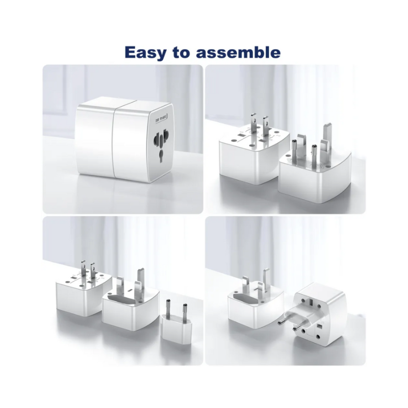 FOJI Z4 Universal Travel Adapter – All-in-One International Plug