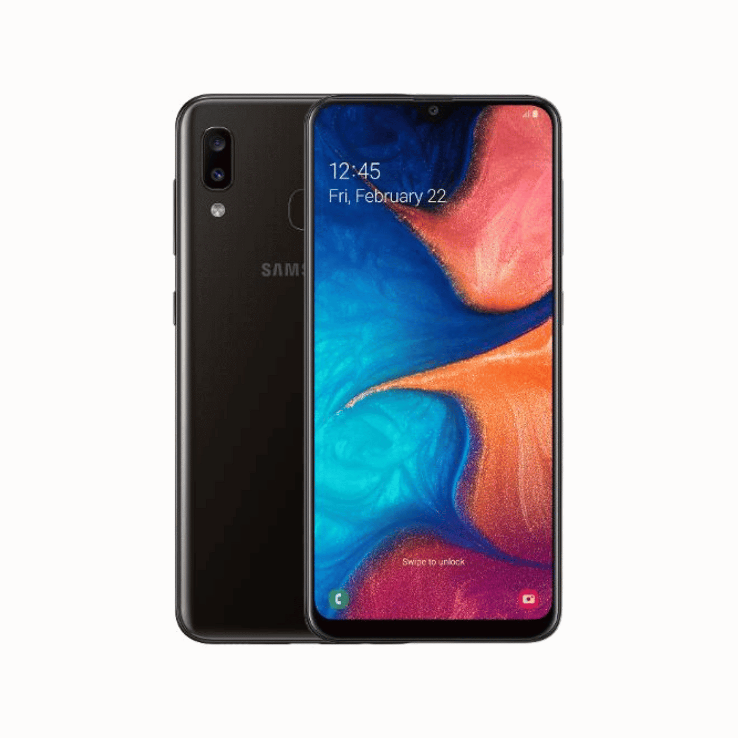 samsung Galaxy A20 Black