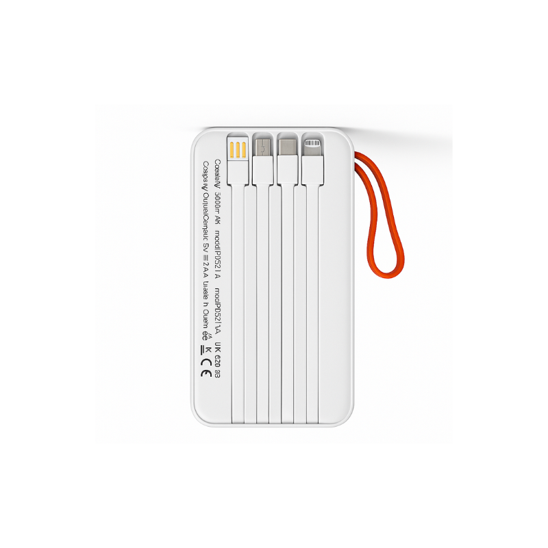 Foji 50000 mAh power bank White