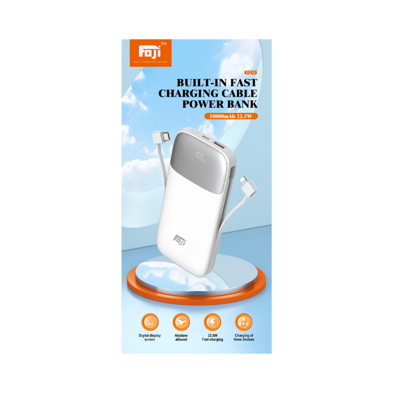 FOJI 10000mAh Power Bank