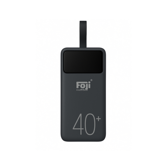 FOJI 40000mAh Power Bank Black