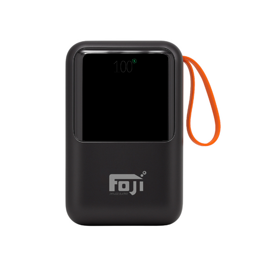 FOJI F1 10000mAh Power Bank Black