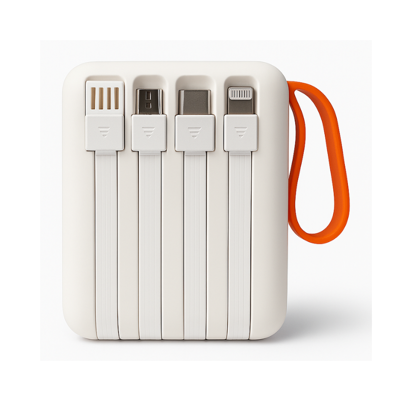 FOJI F1 10000mAh Power Bank White