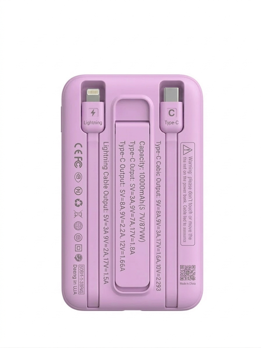 Foji Supper Fast 10000mAh Wireless Power Bank