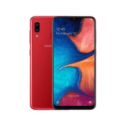 Samsung Galaxy A20 Red