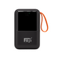 FOJI F1 10000mAh Power Bank Black 