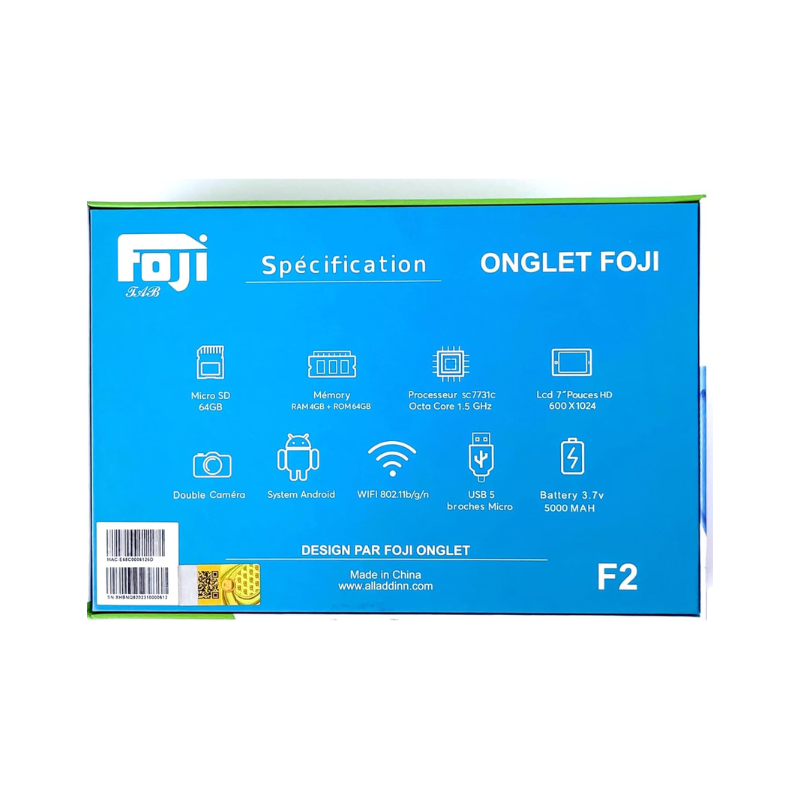 FOJI F2 KIDS TABLET 