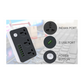 Foji extension,Power adapter with multiple ports on a blurred background